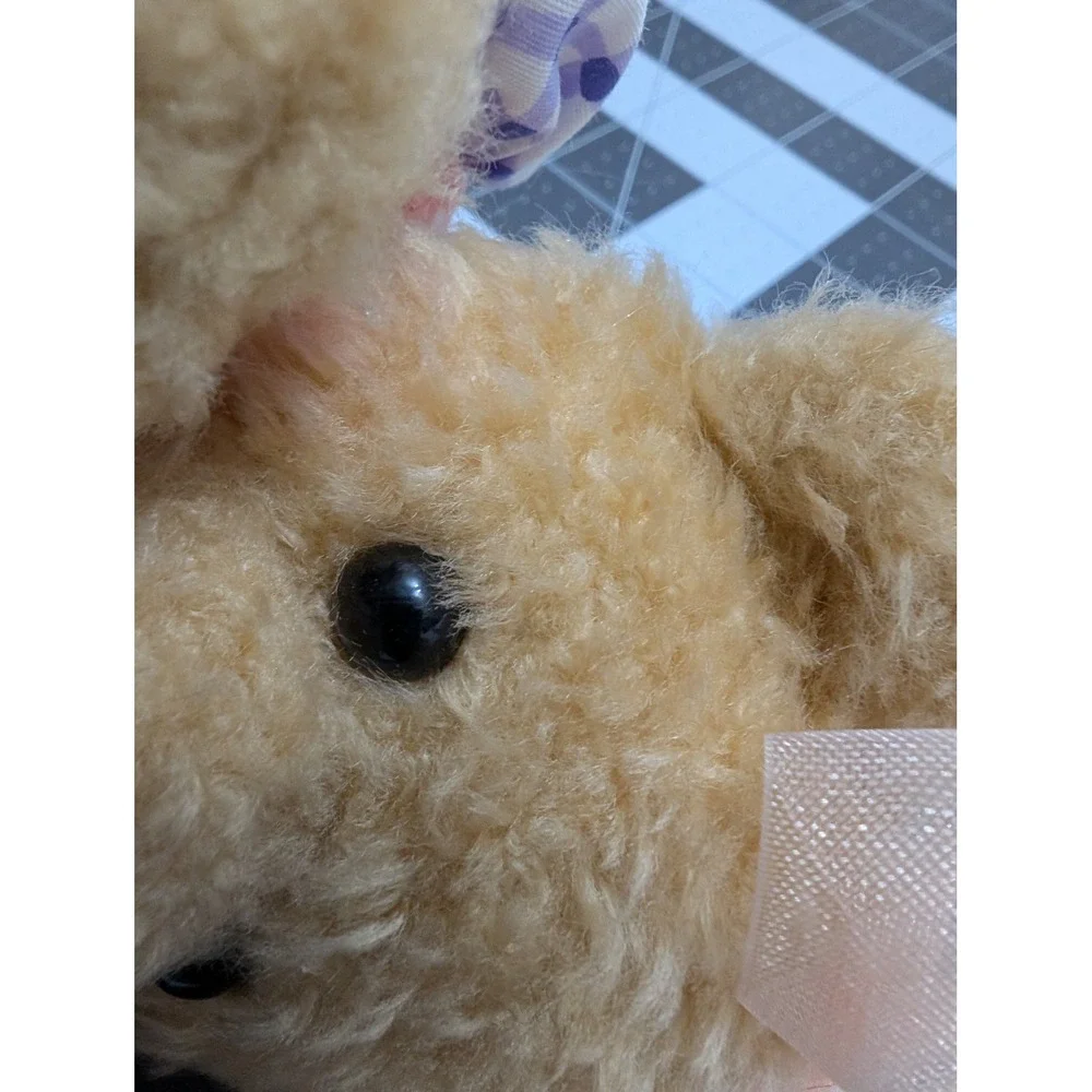Hallmark Hyacinth & Cuddlesworth Mother Baby Teddy Bear Plush Floral Dress‎ tags